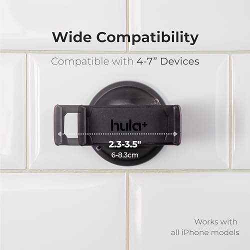 image for hula+ Universal Phone Holder, Record with Front and Back Camera, Showe