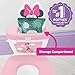 Bright Starts Disney Junior Minnie Mouse My Size Potty Training Toilet, Toddler Potty Chair with Flushing & Cheering Sounds, Removable Seat with Splash Guard & Handles, Ages 18+ Months, Up to 50 lbs