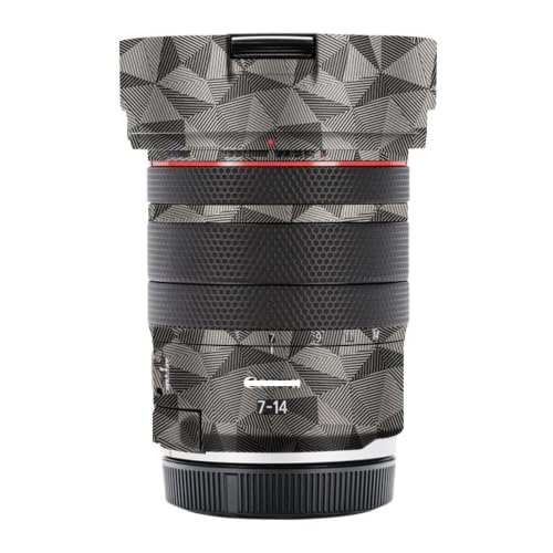 Mebont �J�����A�N�Z�T���[ Canon RF7-14mm F2.8-3.5L FISHEYE STM�Ή� �����Y�ɓK������ی쑕���X�e�b�J�[�ŁA�ώC�����A�ϖ��Ր�������������Y�X�L���ی�t�B�����A����(Nordic Triangle Titanium