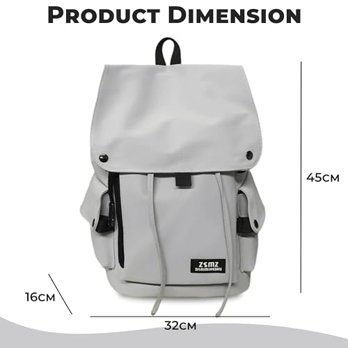 Image of Kraptick Laptop Backpack for Men & Women | Waterproof & Durable Laptop Bag for Office, Travel & College | Spacious & Lightweight Backpack | Fits 15.6 Inch Laptop | Multipurpose Laptop Bag