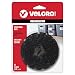 VELCRO Brand - Sticky Back Hook and Loop Fasteners | Perfect for Home or Office | 5/8in Coins | Pack of 75 | Black