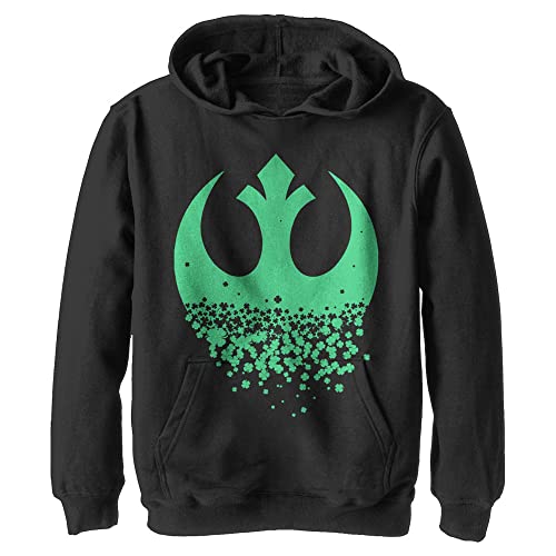 Star Wars Rebel Clover Children's Hoodie, Black, M
