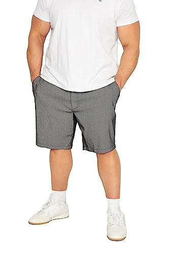 Image of BadRhino Big & Tall Navy Chino Shorts - Men's - Plus Size Curve