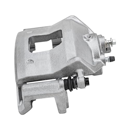 Image of Detroit Axle - FWD Front Driver Side Brake Caliper w /Bracket Replacement | for 2002-2007 Buick Rendezvous, 2001-2005 Pontiac Aztek