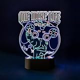 CADEAU PARFAIT POUR GAMERS – Offrez cette lampe unique en forme de manette à un fan de jeux vidéo. Idéale comme cadeau gamer ado, elle saura compléter et personnaliser le setup de tout amateur de jeux, en ajoutant une touche de style et de fun.