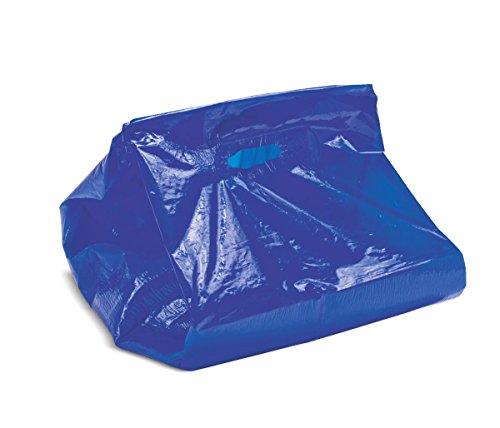 Medline ScoProtect Endoscopy Tote, Impervious Protection, Absorbent Pad, Blue, 52 Inches x 42 Inches, Case of 25 Each