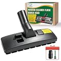 EZ SPARES 1 1/4 inch 32mm Universal Vacuum Cleaner Euro Floor Brush Head Brush Attachment for Floor and Carpet Combo Tool New Designed to Fit Hoover, Eureka, Rainbow,Kenmore,Shop VAC
