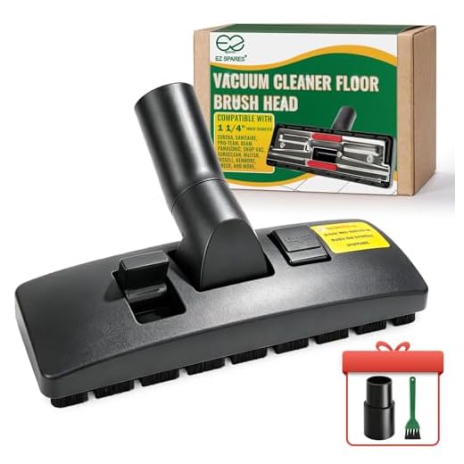 EZ SPARES 1-1/4" Vacuum Brush for Hardwood & Carpet