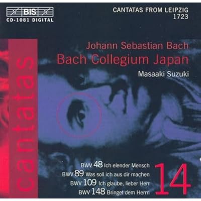 Bach: Cantatas, Vol 14 (BWV 148, 48, 89, 109) /Bach Collegium Japan &middot; Suzuki