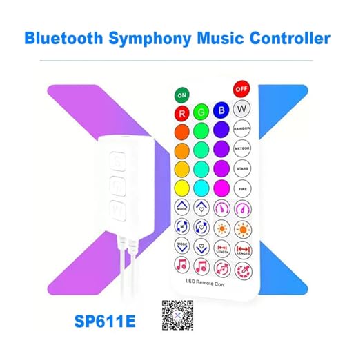 Contrôleur LED SP611E pour synchroniser vos rubans WS2811 au son - 3