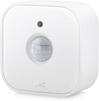 Eve Motion Matter - Smart Motion Sensor with Light Sensor, IPX3 Water Resistance, Automatic Activation of Lights and Devices, Thread