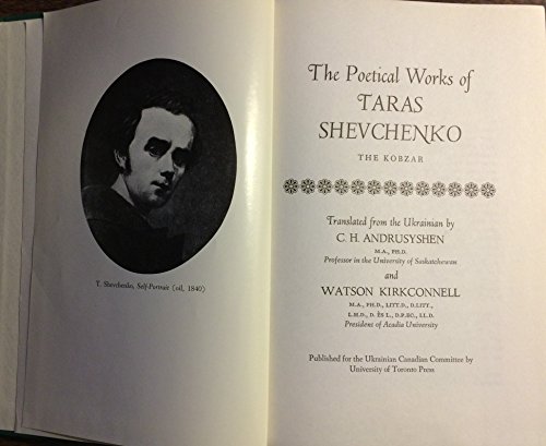 The Poetical Works of Taras Shevchenko: The Kobzar 0802031145 Book Cover