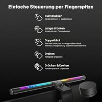 Yeelight Monitor Light Bar RGB, 350LM Blendschutz Monitorlampe, Stufenlos Dimmbar, USB Bildschirmlampe, Pro Screenbar für Home Office & Gaming – Ansicht 4