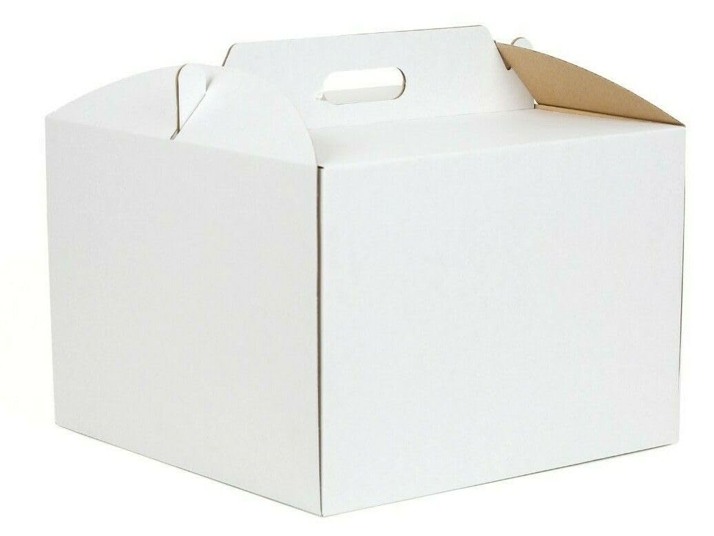 Opakowania, tektura falista, pudełko wysyłkowe, e-commerce, karton wysyłkowy, karton wysyłkowy, składane kartony z klapką, karton listowy 300 x 300 x 250 mm, kolor biały, 100 szt