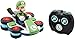 Super Mario 08988-PLY Nintendo Mario Kart 8 Luigi Mini Anti-Gravity Rc Racer 2.4Ghz, with Full Function Steering Create 360 Spins, Whiles & Drift Up To 100