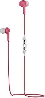 Pantone Celly PTWE001P, Auriculares intrauditivos Bluetooth, Color Rosa