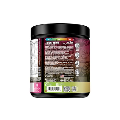 Image of HYDE Xtreme - Hard Hitting Energy Pre Workout Supplement | Caffeine, Beta-alanine, Creatine HCl, L-arginine | For Muscle Pump, Vascularity, Strength and Focus | 30 servings, 195g (Watermelon)