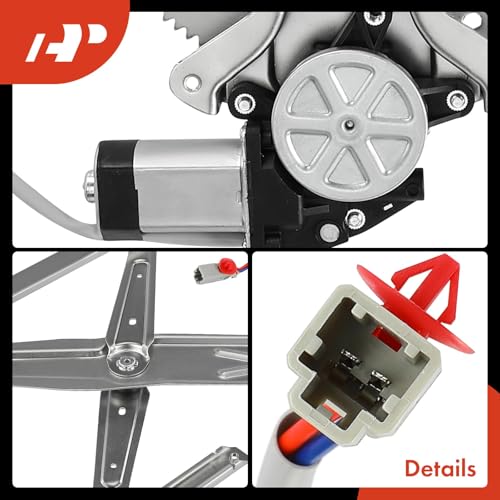 A-Premium Front Passenger Side Power Window Regulator with Motor (2-Pin) by A-Premium - Used condition - Image 6