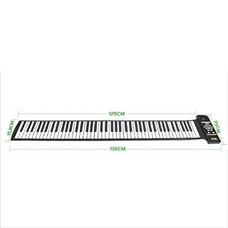 FXQIN Roll Up Piano Keyboard, Clavier De Piano électronique Portable 88 Touches Hand Roll Piano Haut-parleurs intégrés Piano Enroulable Piano à Main pour Enfants Adultes débutants - Les Beatles, Paul McCartney, John Lennon, RIngo Starr, George Harrison FXQIN Roll Up Piano Keyboard, Clavier De Piano électronique Portable 88 Touches Hand Roll Piano Haut-parleurs intégrés Piano Enroulable Piano à Main pour Enfants Adultes débutants – Image 6