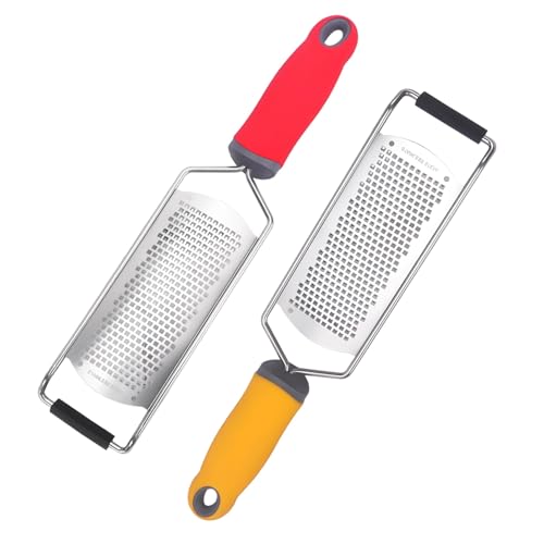 Ralladores de queso en acero inoxidable, juego de 2 piezas miniatura 1