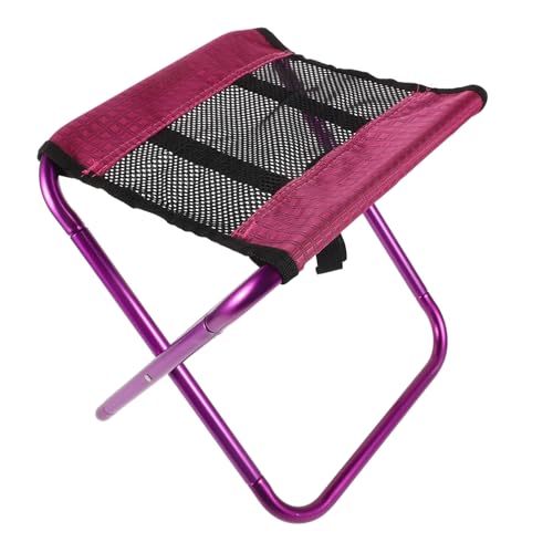 MUELODSIC Portable Folding Chair for Outdoor Camping Lightweight Collapsible Stool for Hiking Fishing and Picnics Compact with Oxford Design