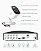 Swann Security Camera System, 1080p DVR Bullet Surveillance Cameras with 1TB HDD, 8 Channel 4 Cam, Indoor Outdoor Wired Surveillance Camera, Color Night Vision, Heat Motion Detection, LEDs