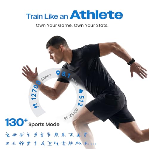 Maxfit Fitness Band with 45 Days Battery | 130+ Sports Modes | 24x7 SPo2, BP & HR Tracker | Call Alerts | Charge in 2 Hrs | Supports 41 Languages | iOS/Android Support (Black) — photo 4