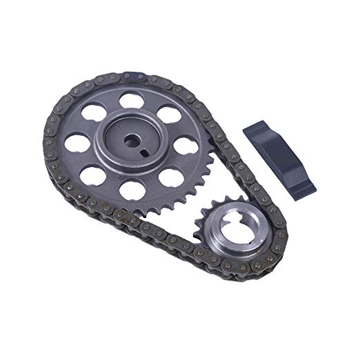 Timing Chain Kit Cam Sprocket Crank Sprocket Guide Rail Compatible with 87-93 Jeep Cherokee / 87-92 Jeep Comanche / 87-90 Jeep Wagoneer / 91-93 Jeep Wrangler / 93 Jeep Grand Cherokee