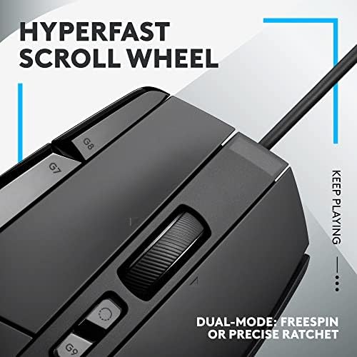 Logitech G502 X Wired Gaming Mouse - Black - 2