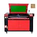 Produktbild VEVOR 100W CO2 Laser Graviermaschine 600x900mm Lasergravierer 20mm Gravur-Stärke Lasergravurmaschine 800mm/s Graviergerät USB-Anschluss mehr als 1000 Materialien LightBurn CorelDRAW AutoCAD