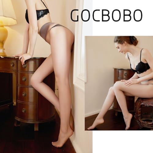 Image of Sheer Tights for Women 0 Denier Seamless Pantyhose Stockings for Women