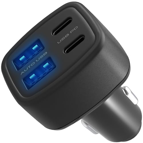 �J�V���� �J�[�`���[�W���[ �V�K�[�\�P�b�g USB 4�|�[�g (Type-C×2 / Type-A×2) ���v�ő�72W PD�Ή� �}���[�d 12V/24V�ԑΉ� �X�}�z �^�u���b�g �ԍڏ[�d�� DC-079