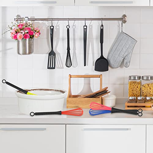 Veiren 20 Pieces Hair Dye Cream Stirrer Plastic Manual Salon Dye Egg Whisk Mixer Barber Hair Care Diy Hairdressing Styling Kitchen Baking Cooking Mixer Gadgets Random Color #TOP5