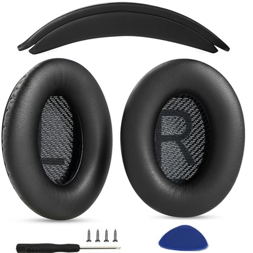 Coussin pour oreillettes Bose QC35 II kit de rechange bandeau en cuir pour casque