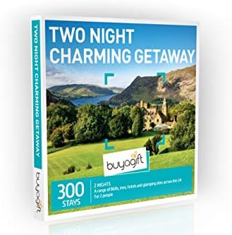 Buyagift Two Night Charming Getaway Gift Experiences - 300 two night stays at a range of UK hotels, guesthouses, glamping sites and B&Bs
