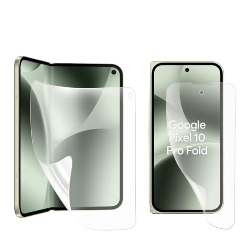 �Ή� Google Pixel 10 Pro Fold �t�B���� 3D�S�ʕی� �_�炩��TPU�f�� �w��F�ؑΉ� �O�[�O�� �s�N�Z�� 10 Pro Fold ��p �A���`�O���A �t�B���� ��K���X ���˖h�~ �����h�~ �C�A���X �w��h�~ �L�Y�C�� �T���T��