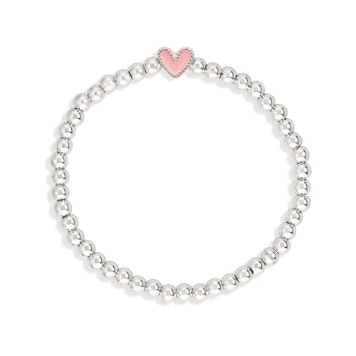 Luca + Danni Heart Stretch Bracelet For Women - Pink Made In Usa #TOP29