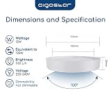 【Aplicación de múltiples escenarios】：tres opciones de temperatura de color para crear diferentes efectos visuales y crear diferentes escenas en la casa para la sala de estar, backsplash, dormitorio, balcón, centro comercial, oficina y muchas otras escenas.