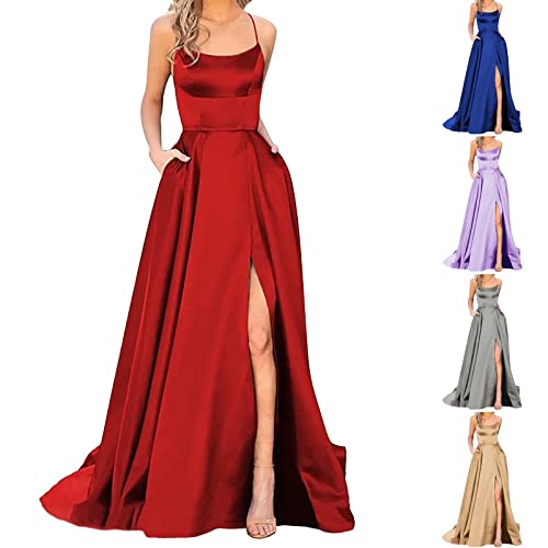 Robe maxi dos nu confortable qui sublime la silhouette sans serrer - 2