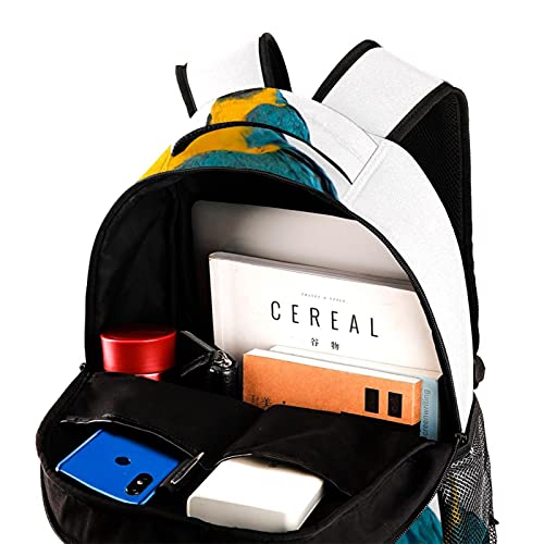 Sac à dos avec imprimé ciel multicolore pour étudiant et voyage décontracté - 4
