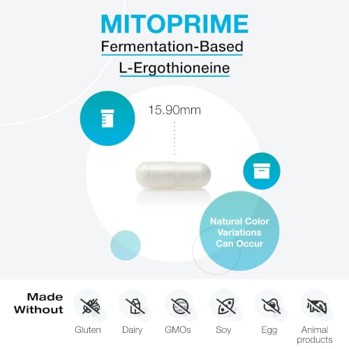 XYMOGEN MitoPrime L-Ergothioneine Supplement