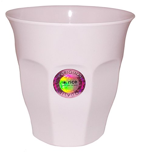 Rice Melamine Cup Soft Pink - Medium Solid Plain Colour