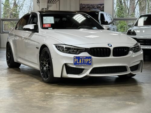 Image of CravenSpeed Platypus License Plate Mount Compatible with BMW M4 M3 | 2015-2020 | No Drilling | Installs in Seconds | Made of Stainless Steel & Aluminum | Made in USA
