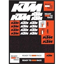 Genuine KTM Team Corporate Sticker Sheet, 3PW210065800