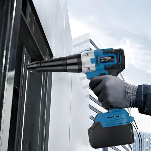 Akku Nietpistole für Makita 18V Akku (ohne Akku), Blindnietpistole für Schraubendreher und Bohrmaschinen, Nietzange, bürstenlos, elektrisch, für BL1830, BL1850, BL1860