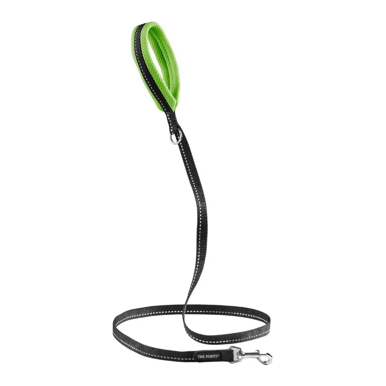 TRE PONTI GUINZAGLIO RETE MESH (VERDE FLUO)