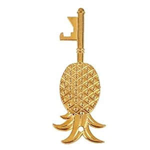 Zonster 1 st ananas vorm sleutel flesopener, draagbare opener sleutelhanger met voor partij gunsten partij benodigdheden