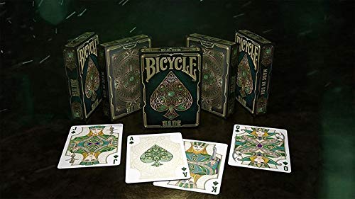 Bicycle Jade Playing Cards by Gambler's Warehouse | Poker Deck | Collectable
