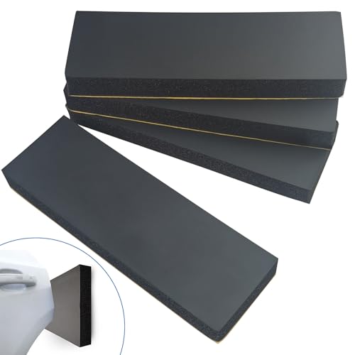 Sudnsadaks Mousse Protection Garage 4PCS, 30 x 10 x 3 cm Autocollante Protection Mur Garage pour Voiture,...