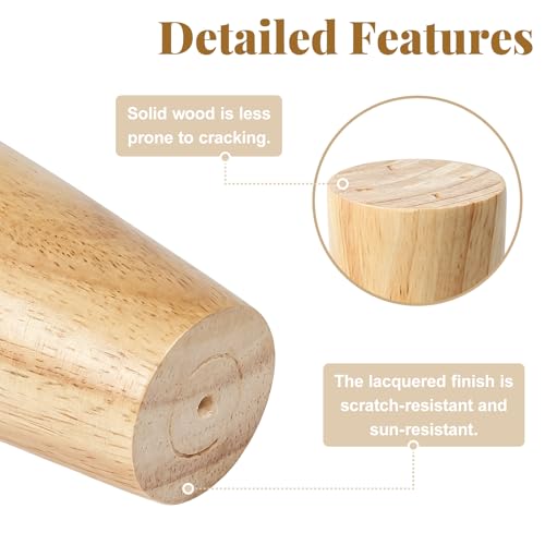 Patas de sofá para placas en madera maciza para transformar tu salón con estilo 5